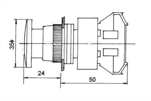 Emergency Stop Switches ALEPB22-1C