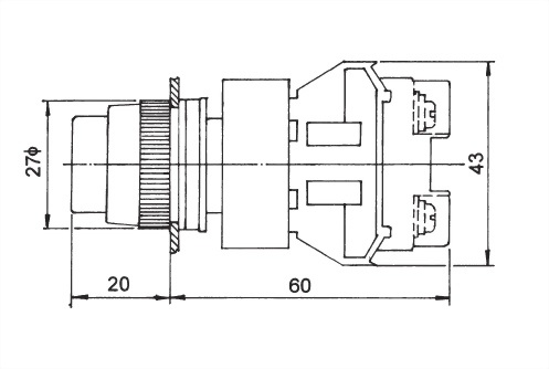 Illuminated Pushbutton Switches ANLPB22-1OC