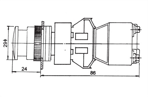 Illuminated Pushbutton Switches ATLPB22-1OC