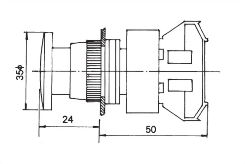 Pushbutton Switches AEPB22-1C