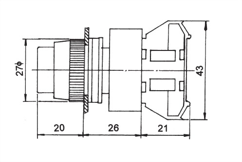 Pushbutton Switches APBL22-1C