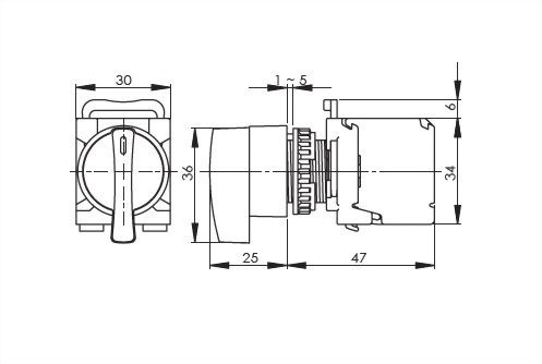 Illuminated Selector Switches A2MRLSL211