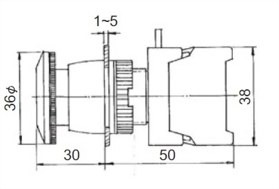 Emergency Stop Switches LEB22-1OC
