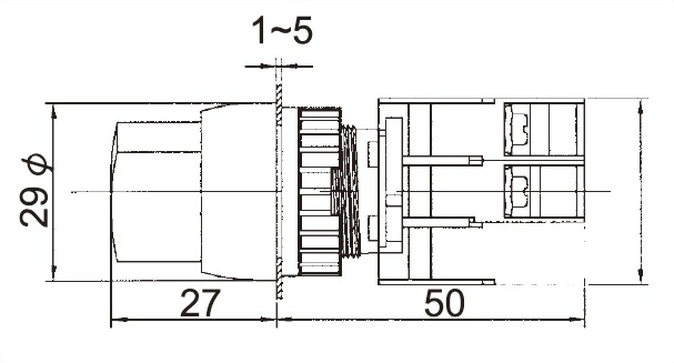 Illuminated Selector Switches SRL22-1O