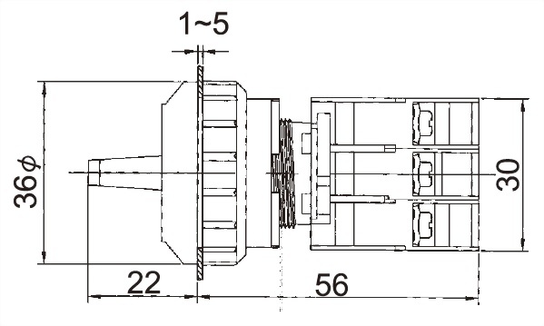 Illuminated Selector Switches SRL30-2O