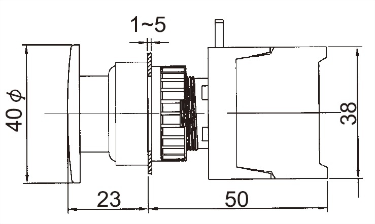 Pushbutton Switches XE22-1OC