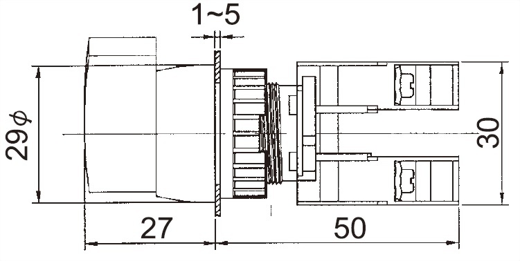Selector Switches GLRS22-1OC