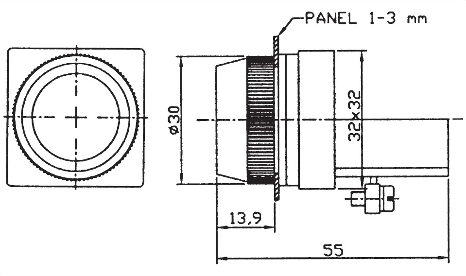 مفاتيح الضغط PB25-1B