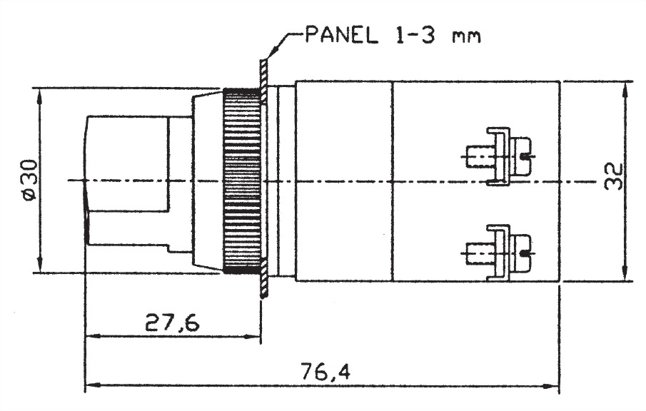 Selector de interruptores SS25-1A