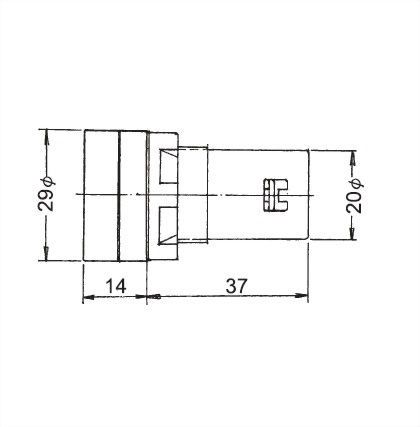 面板指示燈22毫米 L22