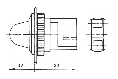 25mm Panel Indicating Lamp NPLR-25A