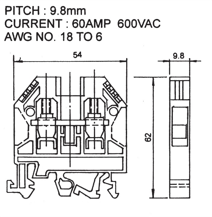 Schraubklemmenblöcke ATB-10