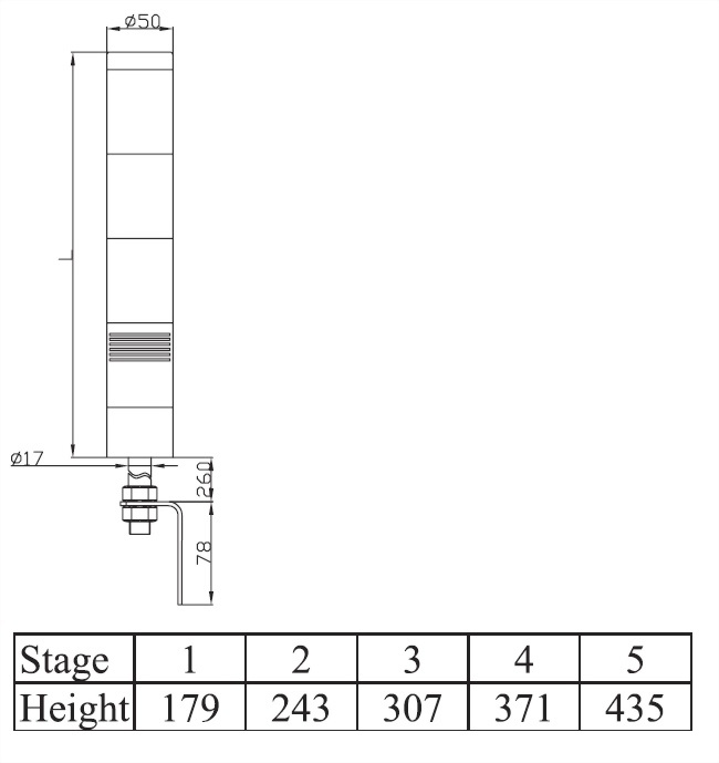 Башня Light ATL Series ATLB5