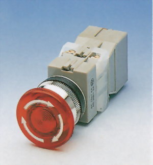 Illuminated Emergency Stop Switches TILEPB30-1OC