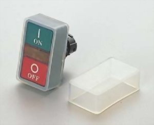 Double Push Button Water Proof Cover