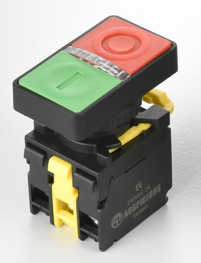 Illuminated Double Push Button Switches