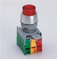 Illuminated Pushbutton Switches LBL22-1OC