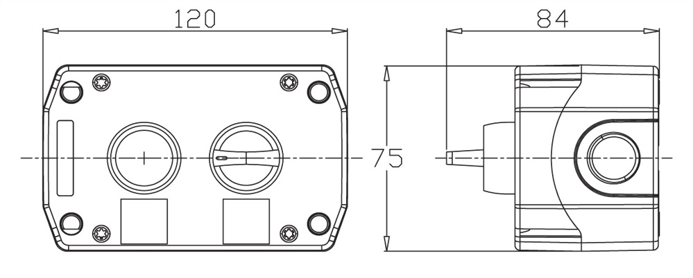 Control Station B2-PBCS-2O1C