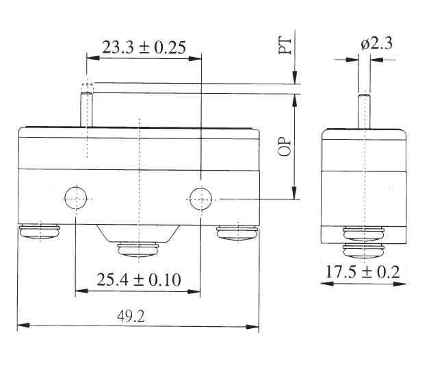 AM Series Micro Switches AM-1300 2