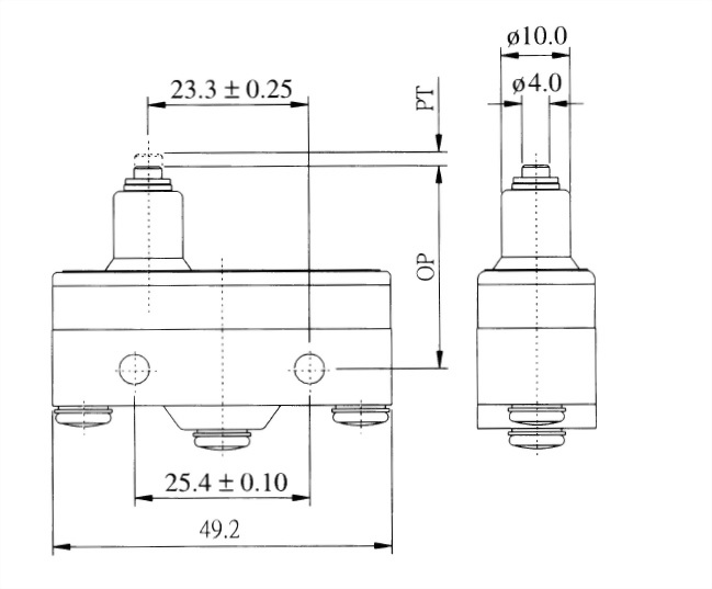 Mikroschalter der AM-Serie AM-1315 2