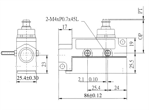 AZ-6系列封閉式限位開關 AZ-6101 2