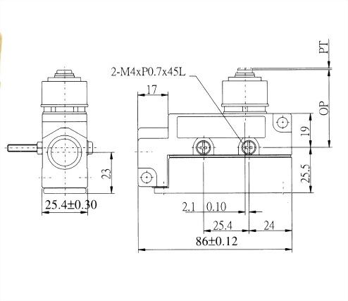 Ограничительные выключатели серии AZ-6 AZ-6111 2