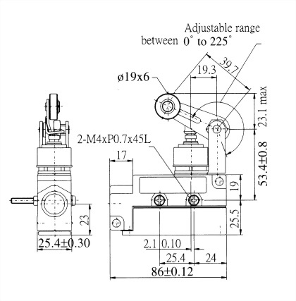AZ-6系列封閉式限位開關 AZ-6114 2