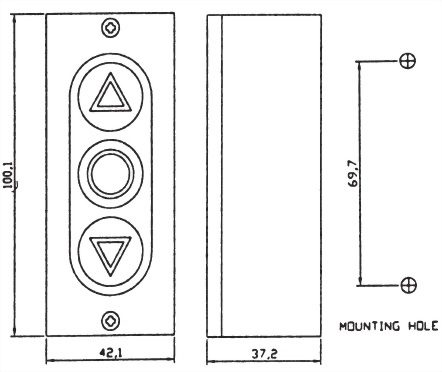 Botón de arranque del motor PB3B