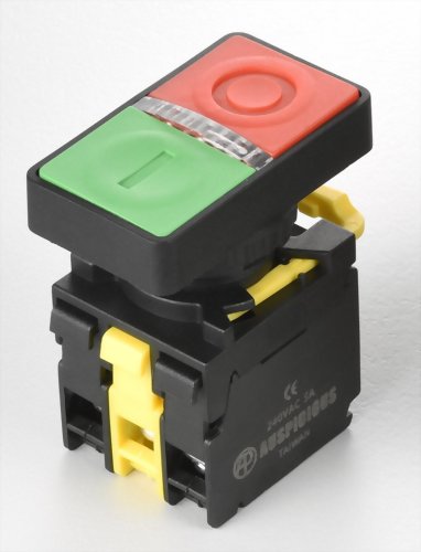 照光雙按鈕開關