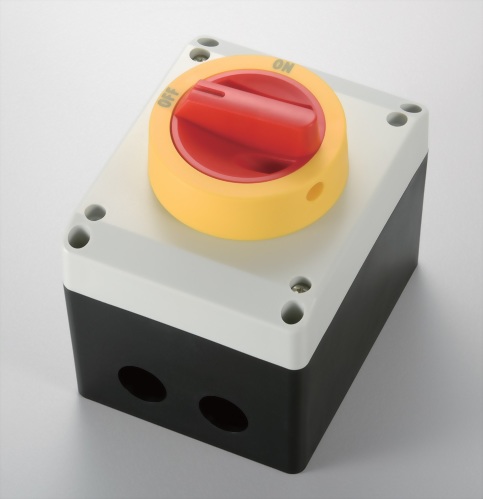 Hauptschalter ES1-Gehäuse (Schraubmontage 48 mm x 48 mm)