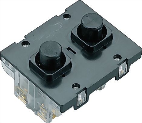 【関税込み】Pushbutton ボンバー LANBOO 22B Series Push Button Switch for Kitchen Hood
