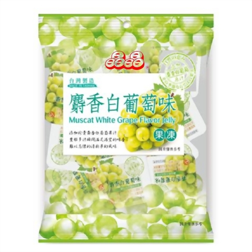 麝香白葡萄味蒟蒻果凍400g