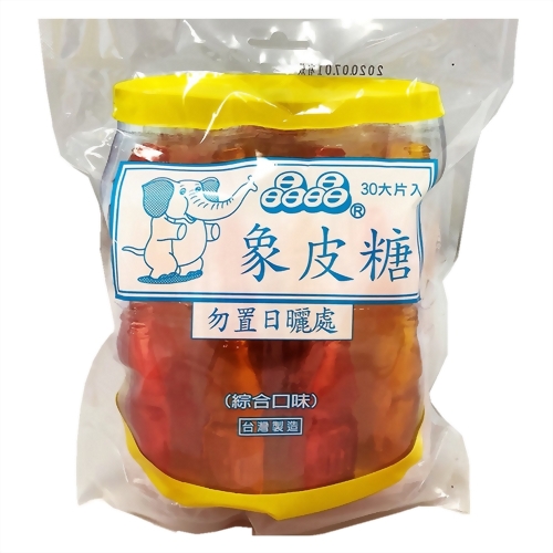 晶晶象皮糖(綜合口味)
