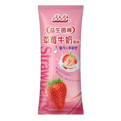 益生菌草莓牛奶棒8支