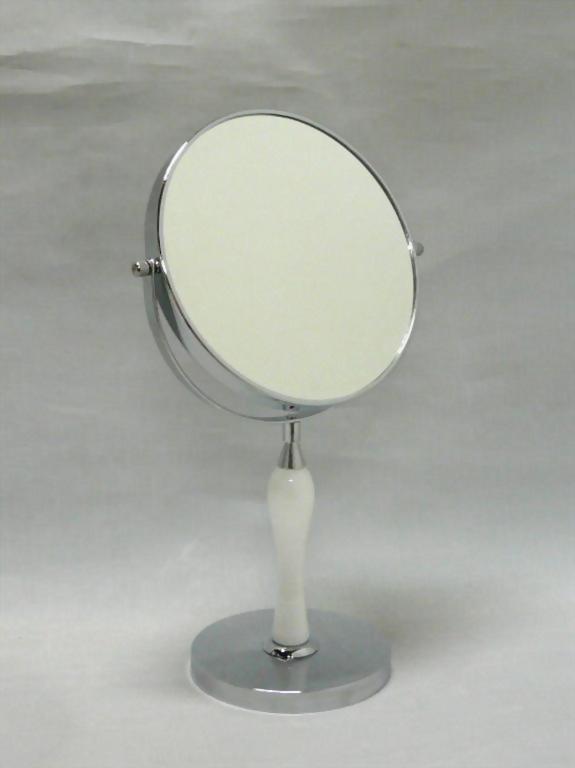 Round double side mirror