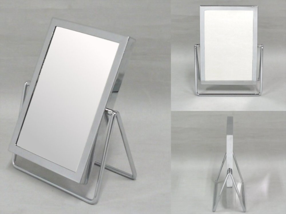 Rectangular double side mirror