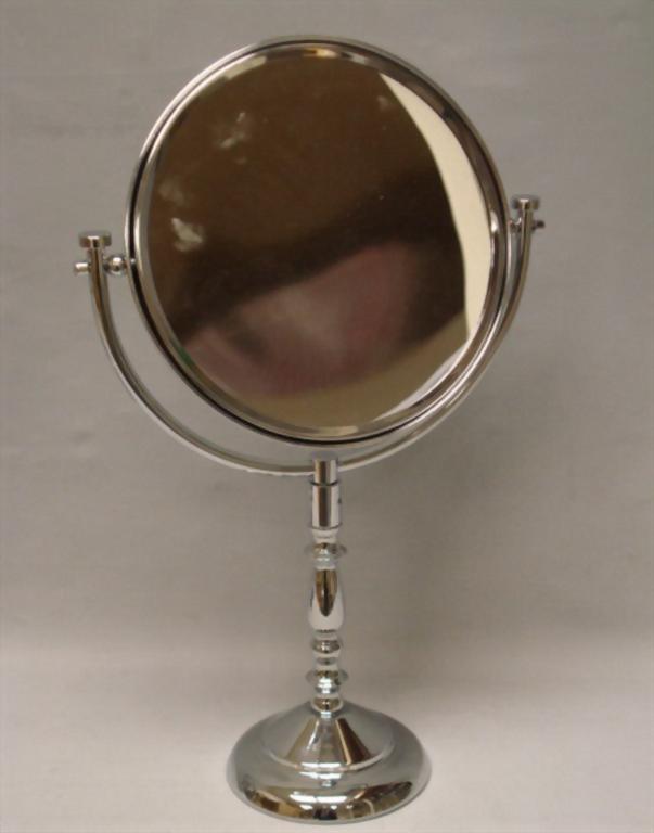 Round double side mirror