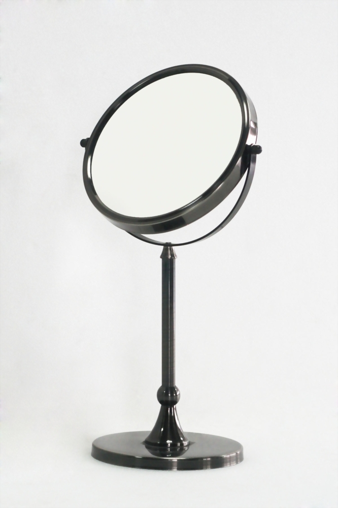 Round double side mirror