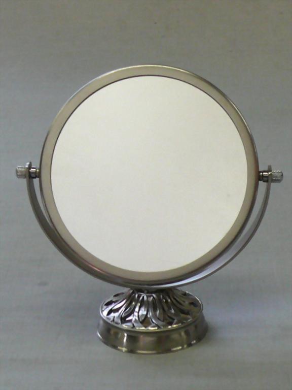 Round double side mirror