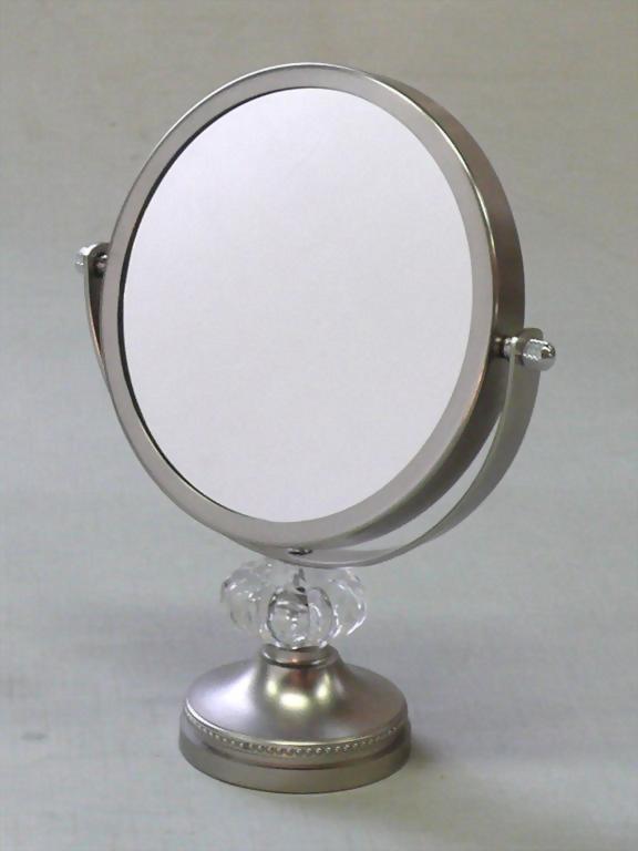 Round double side mirror