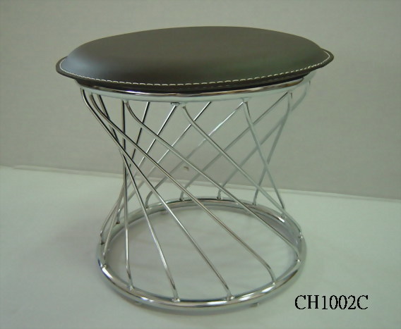 Stool with PVC cushion