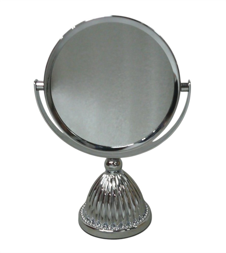Round double side mirror