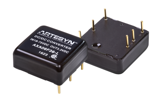 AXA 25W 9-75 Vin Isolated DC-DC Converters