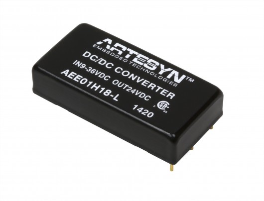 AEE 40W高輸入單輸出隔離式DC-DC轉換器