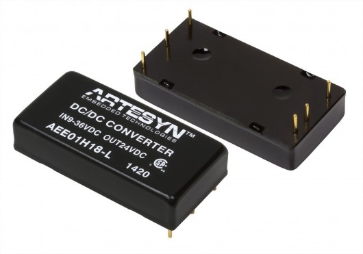 AEE 40W 低輸入雙輸出DC-DC轉換器