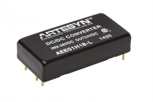 AEE 40W 低輸入雙輸出DC-DC轉換器