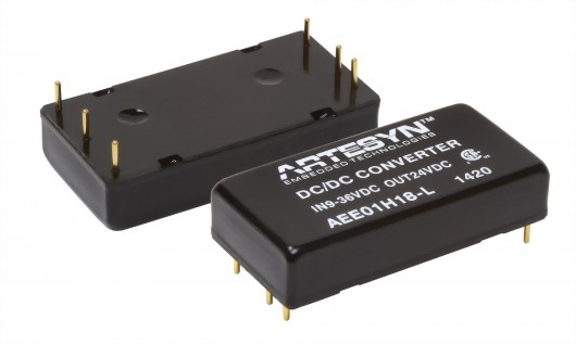 AEE 40W 低輸入雙輸出DC-DC轉換器