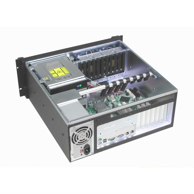4U Rackmount Chassis-Supports Single Power/Mini Redundant Power