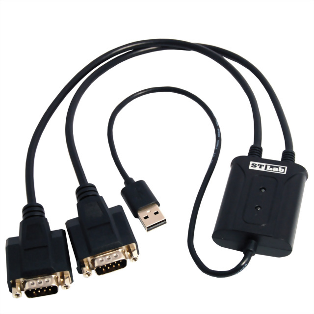 U-700:USB2.0 to RS232  2埠訊號轉換器