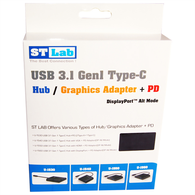 U-1540:Type-C to USB3.0+VGA 轉換器
